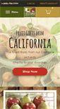 Mobile Screenshot of californiafruitgifts.com